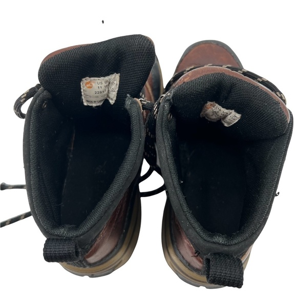 Timberland Brown Back Road Hiking Ankle Boots Size 11 Boy’s - Picture 4 of 7
